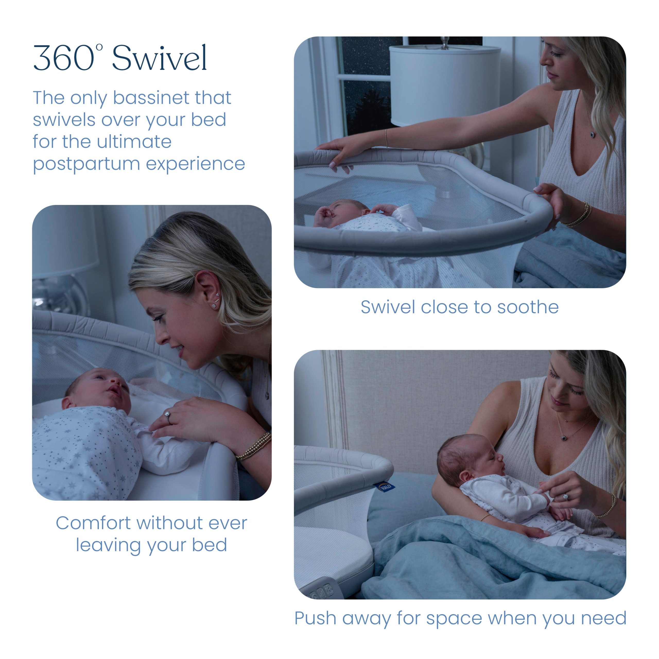 BassiNest® Soothing Swivel Sleeper 3.0 Bassinet - Image 6