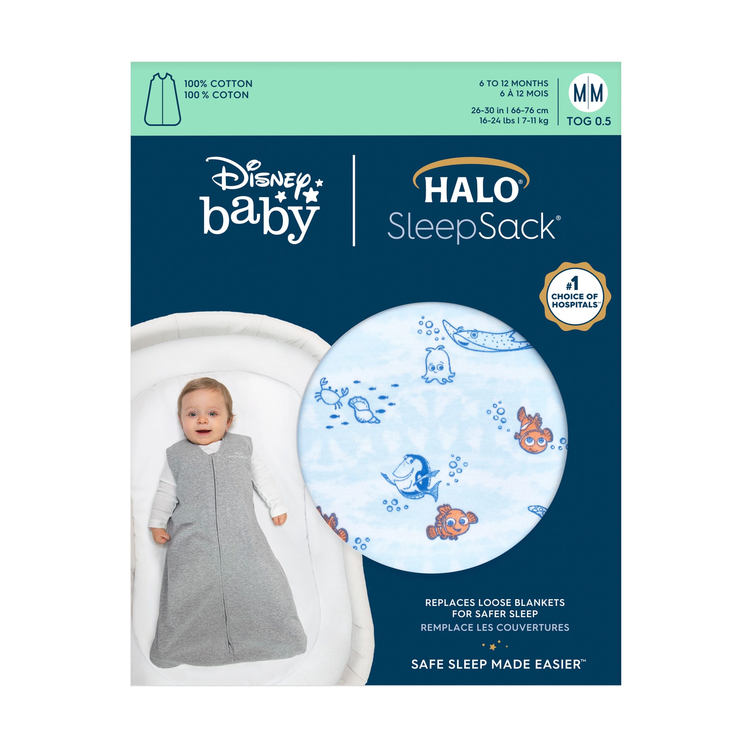 Finding Nemo Wearable Blanket Cotton TOG 0.5 - Image 8