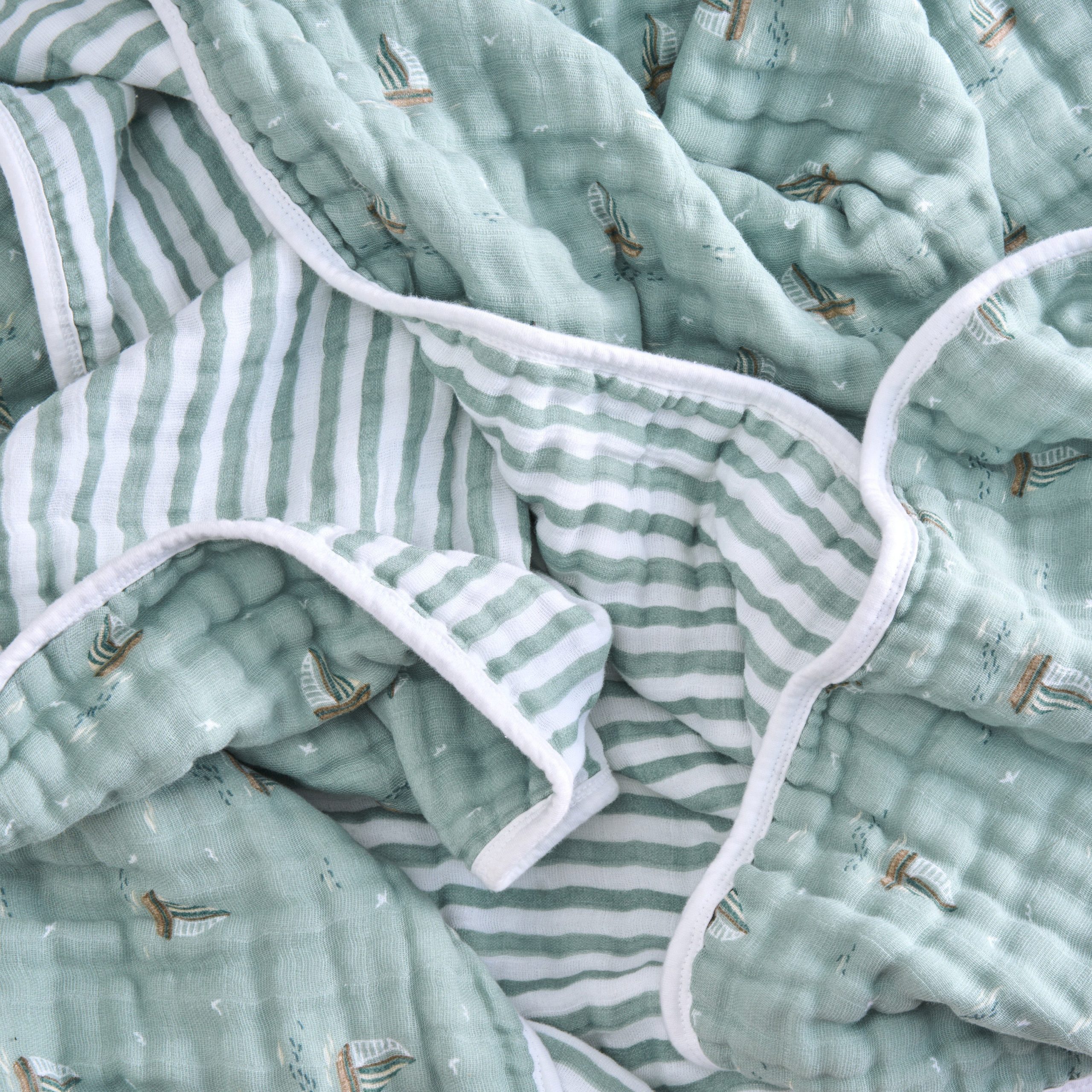 organic cotton muslin dream blanket - Image 4