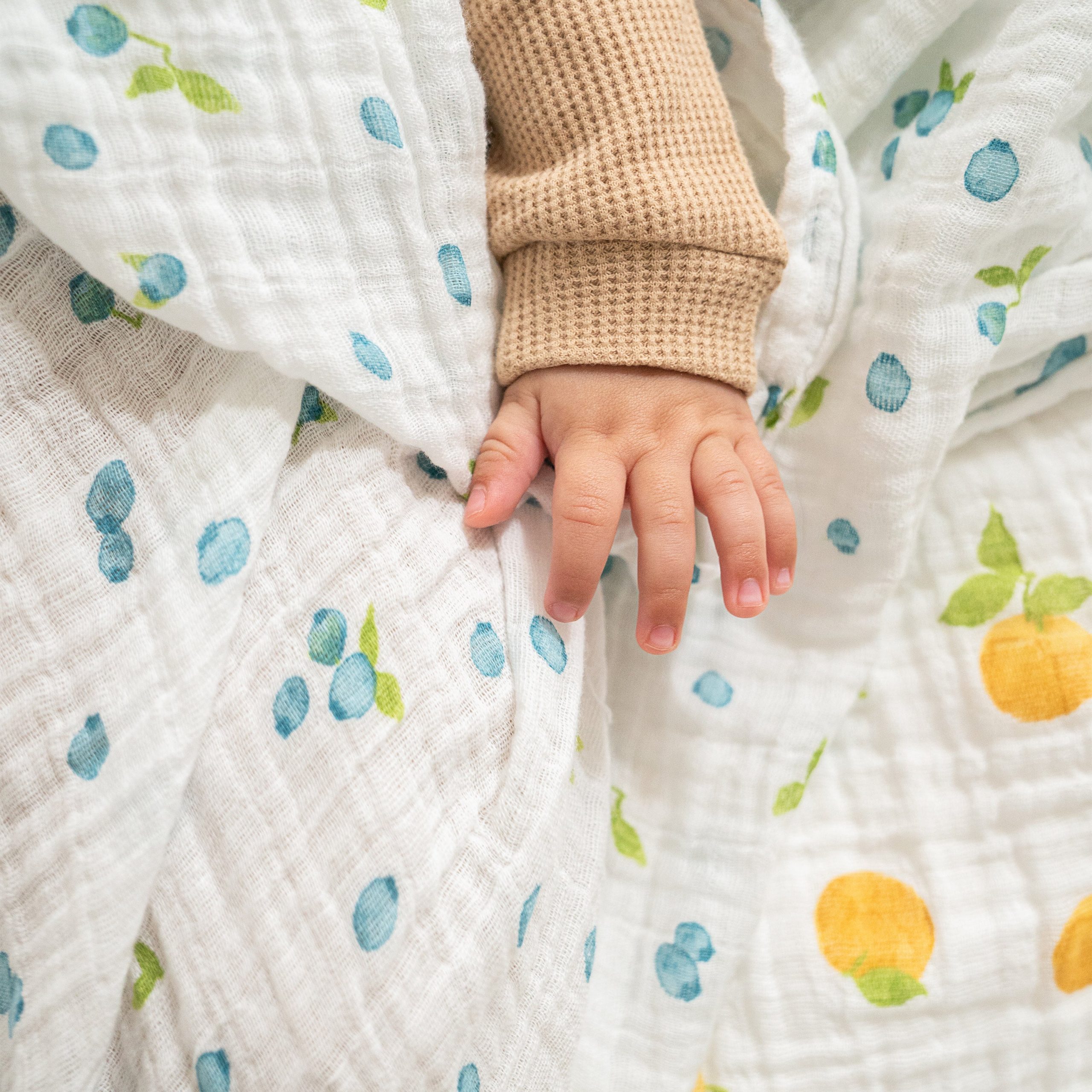 organic cotton muslin swaddle blanket 4 pack - Image 3