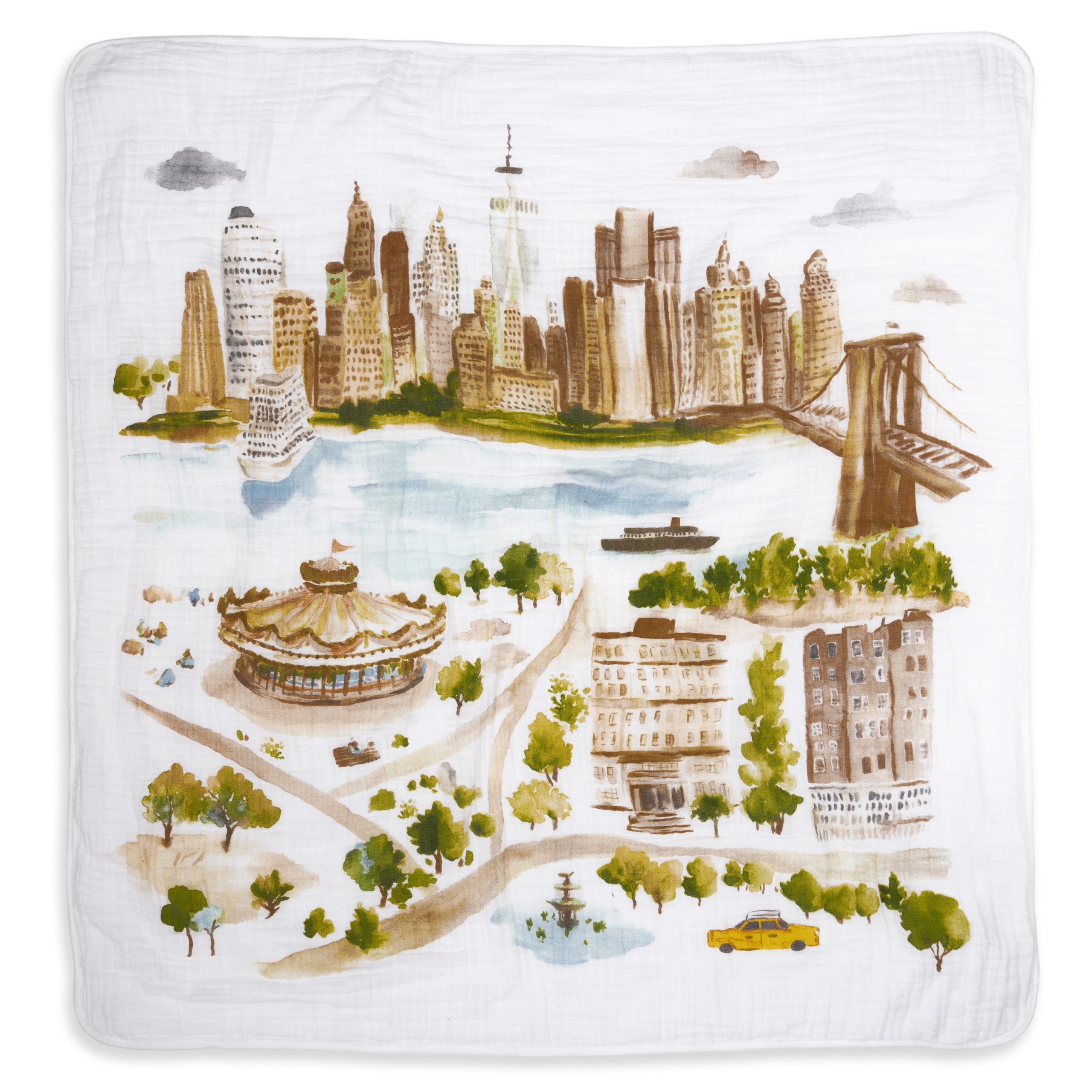 organic cotton muslin dream blanket - Image 5