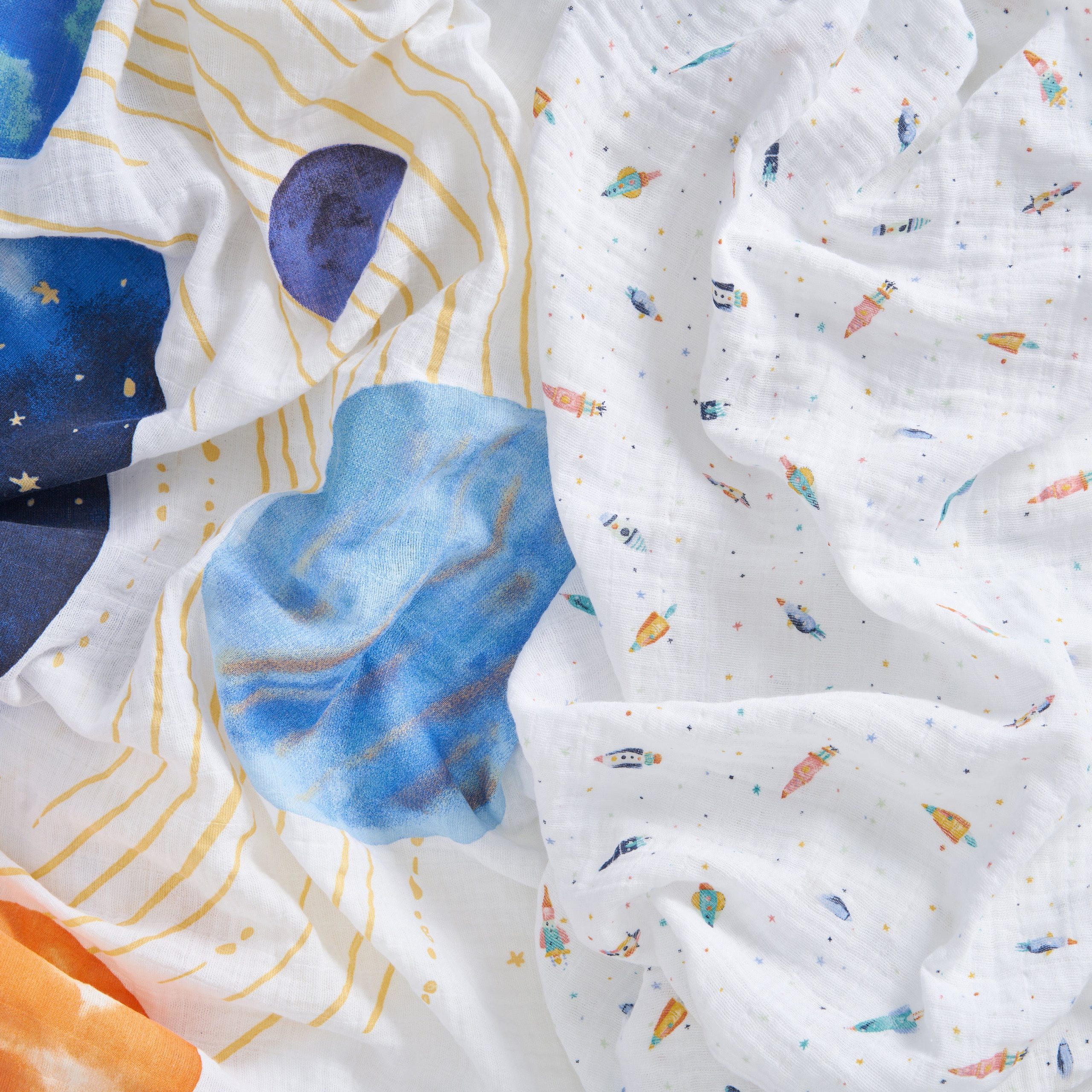 organic cotton muslin swaddle blanket 2 pack - Image 3
