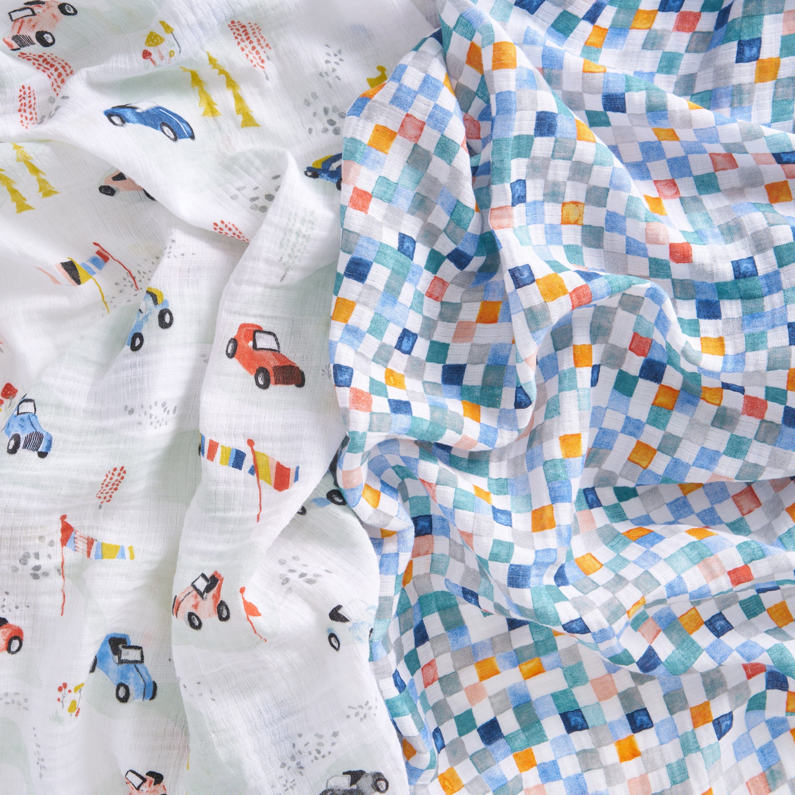 essentials cotton muslin swaddle blanket 2 pack - Image 3