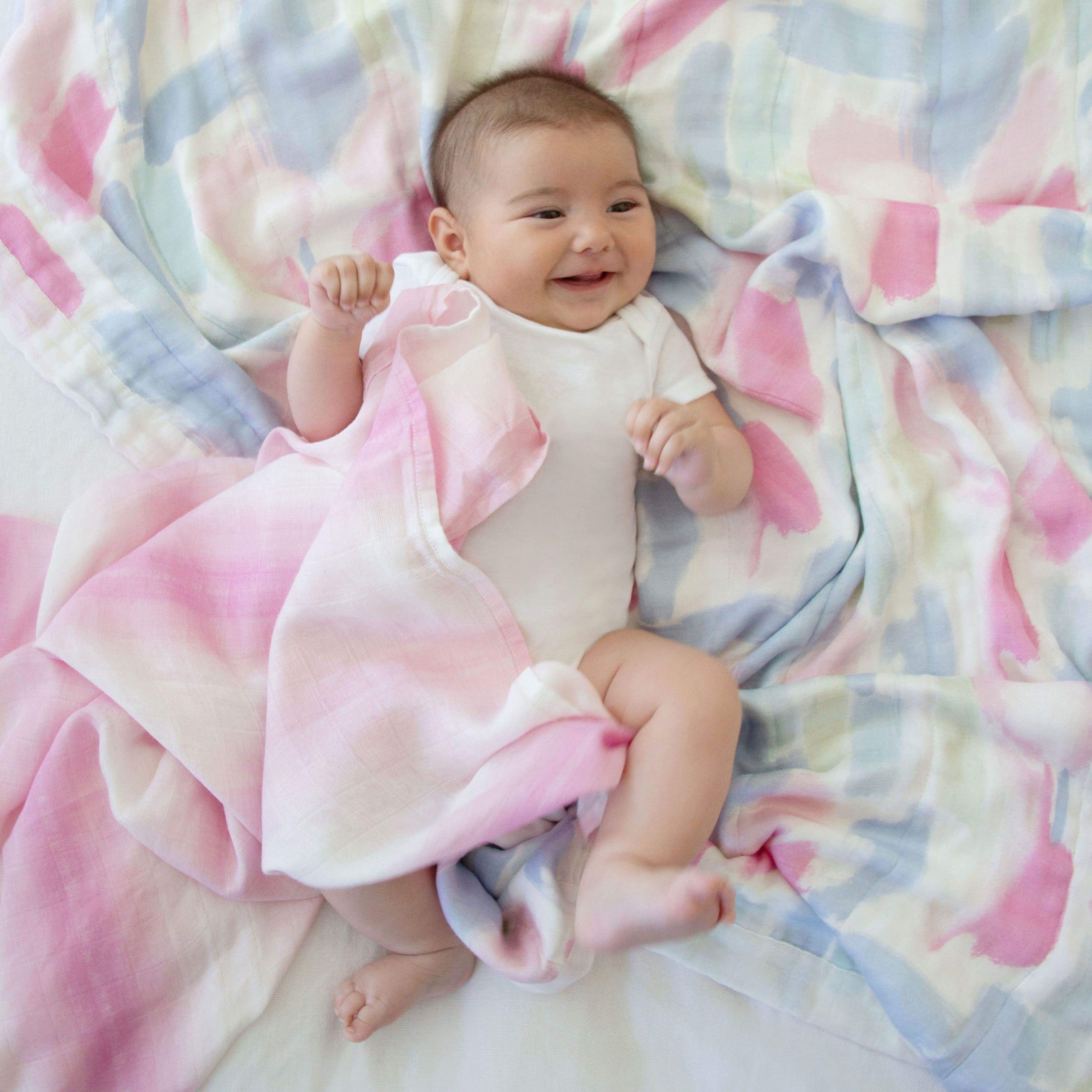 boutique silky soft muslin dream blanket - Image 2