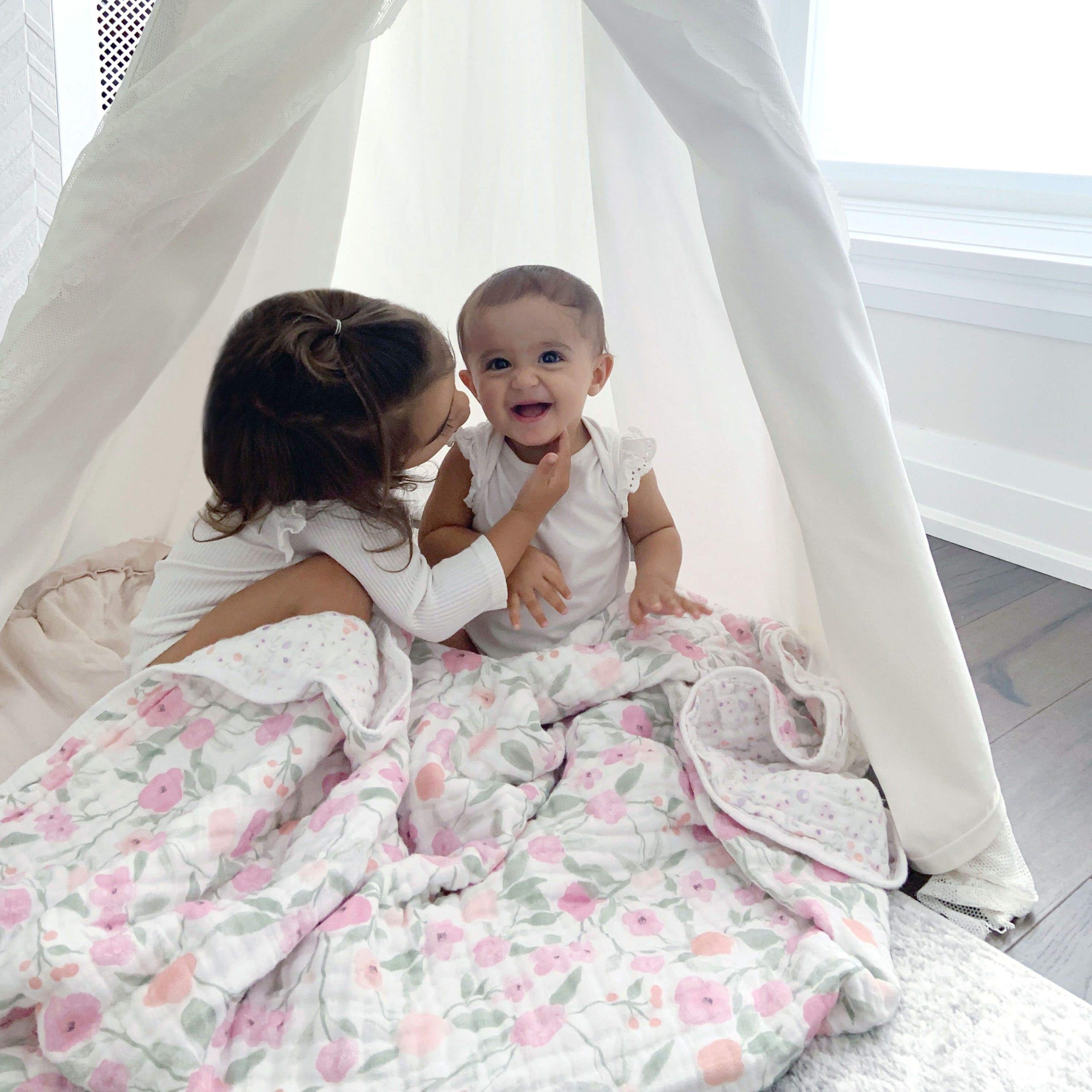 boutique cotton muslin dream blanket - Image 3