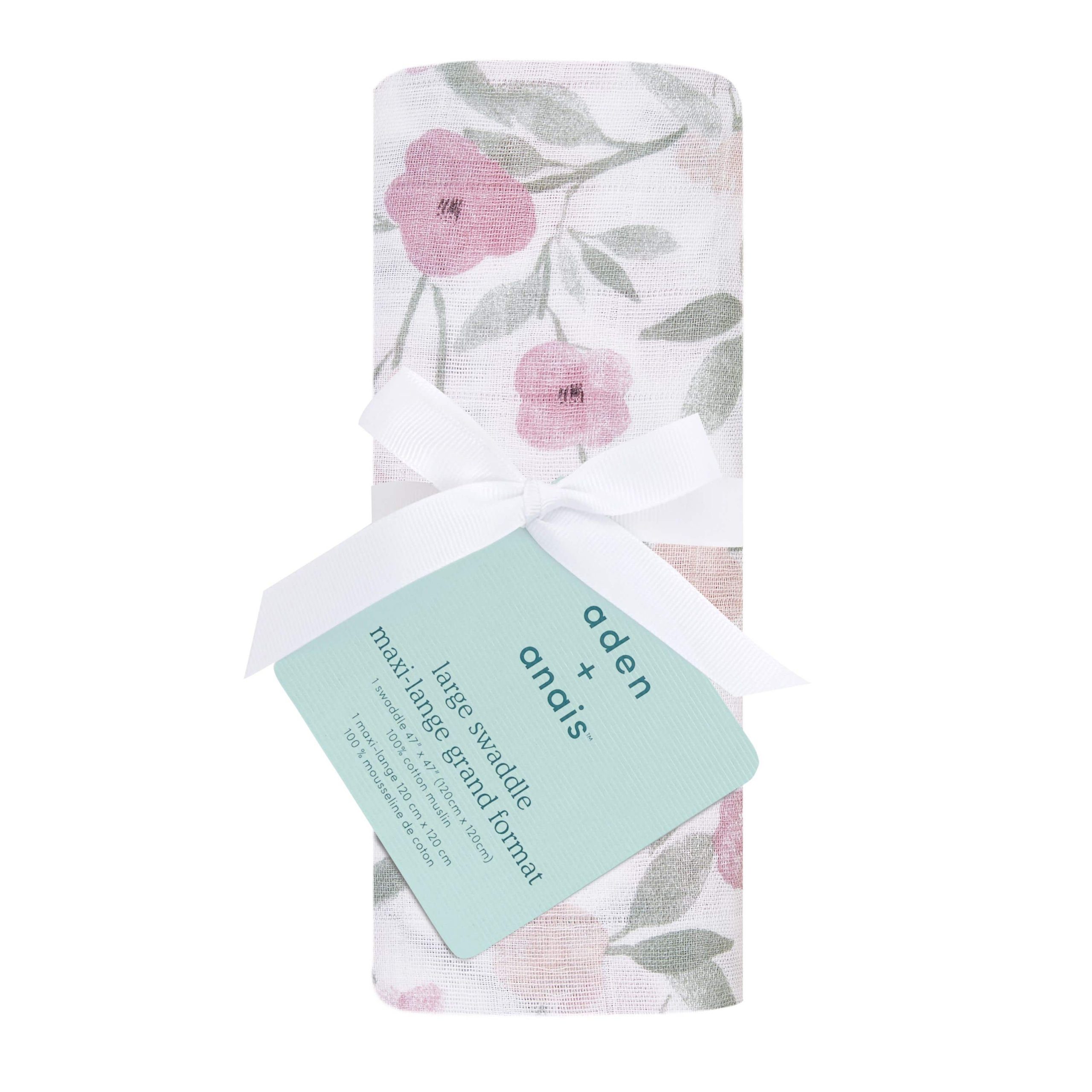 boutique 100% cotton muslin swaddle blanket - Image 5