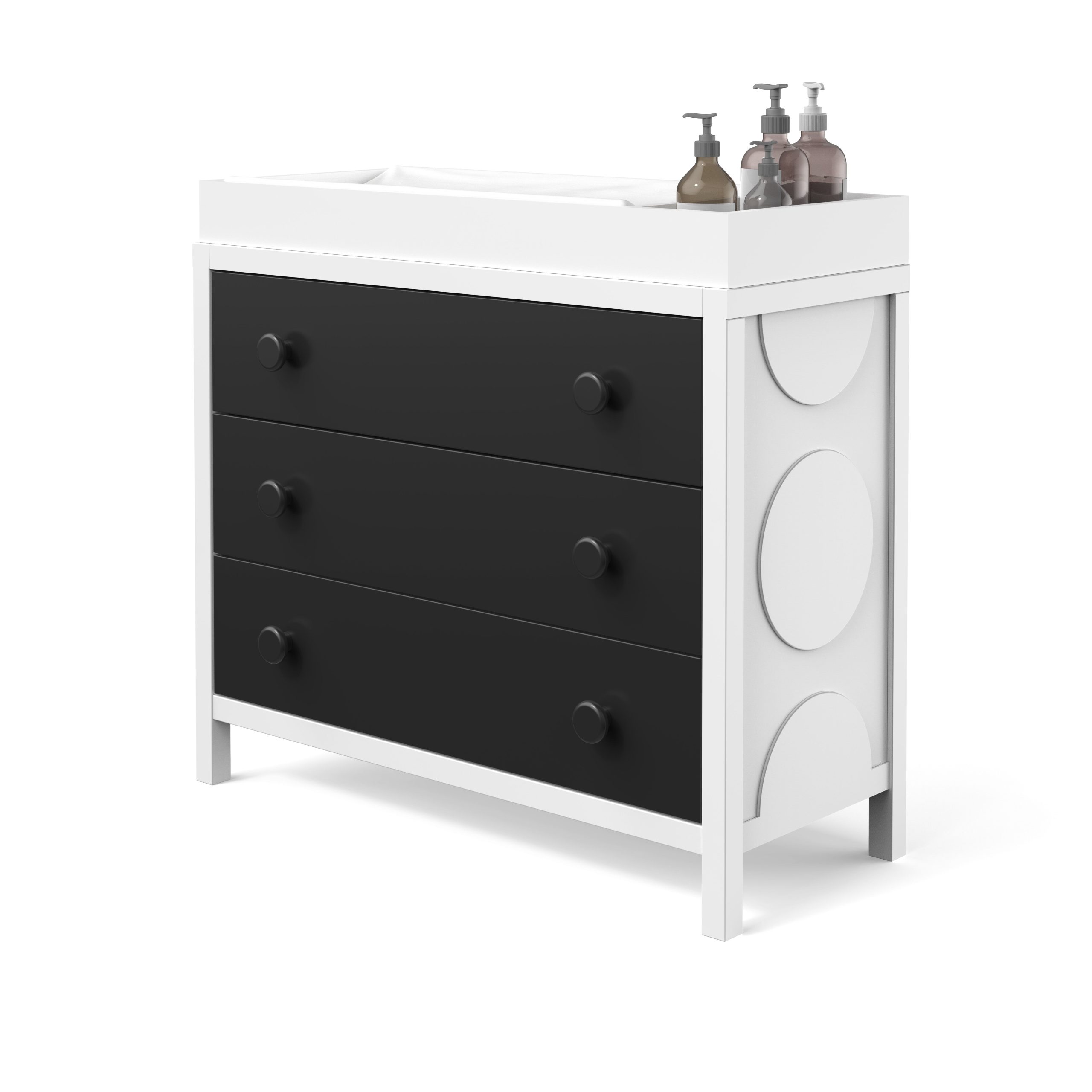 F01792 - Universal Changing Table Topper. Lunar Gray - Image 7