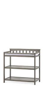 Flat Top Baby Changing Table. Dapper Gray - Image 20