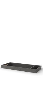 F01792 - Universal Changing Table Topper. Midnight Gray - Image 7