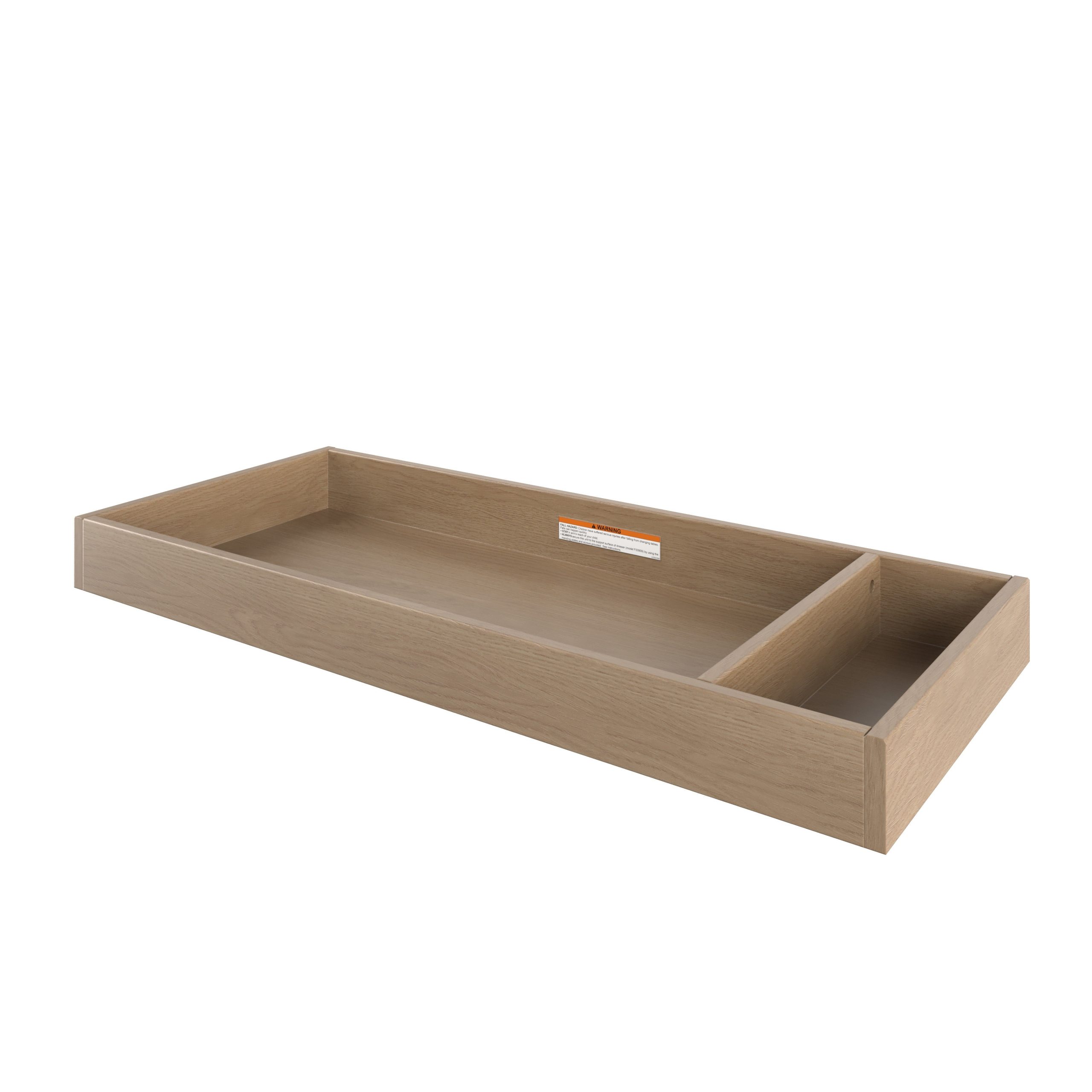 F01792 - Universal Changing Table Topper. Nutmeg