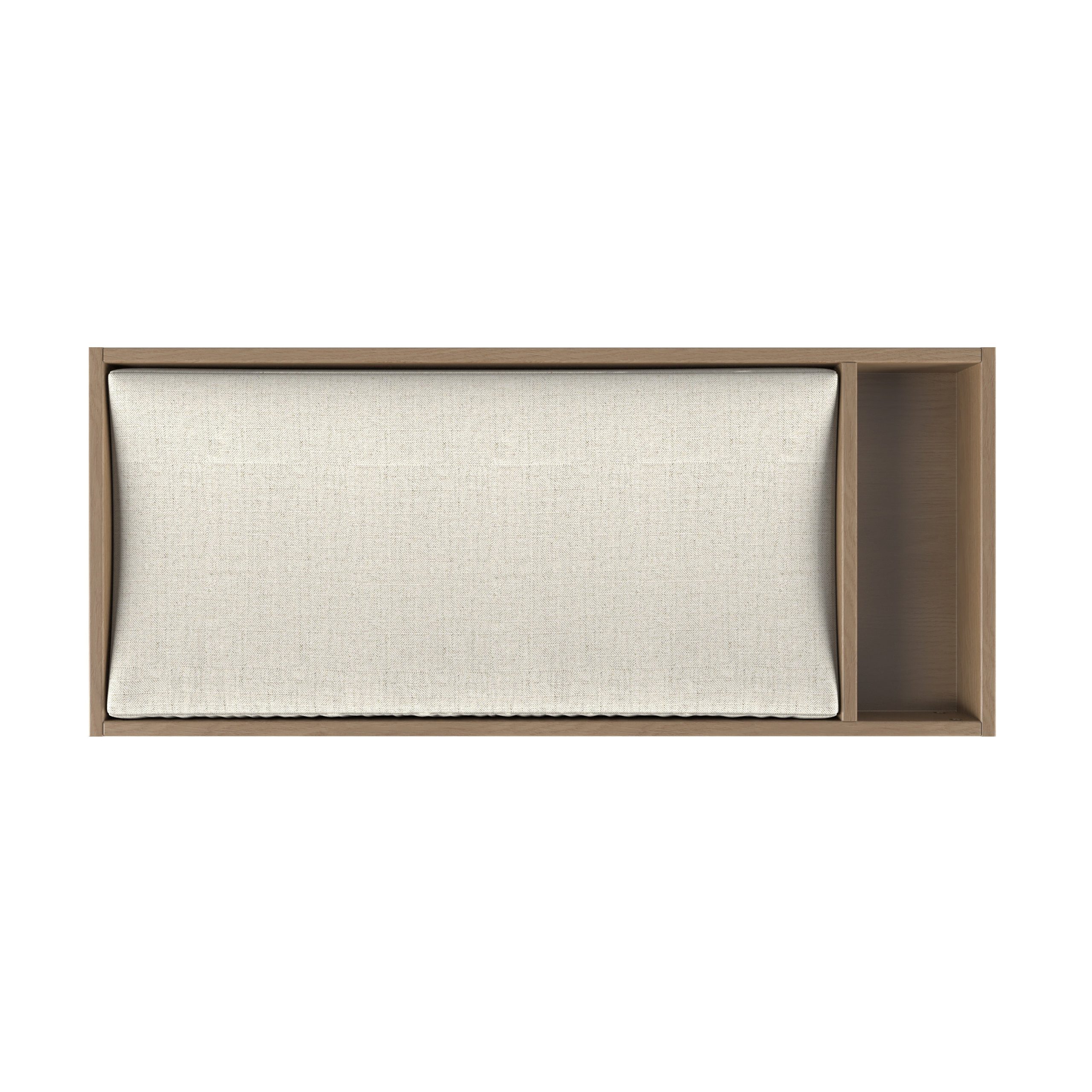 F01792 - Universal Changing Table Topper. Nutmeg - Image 2