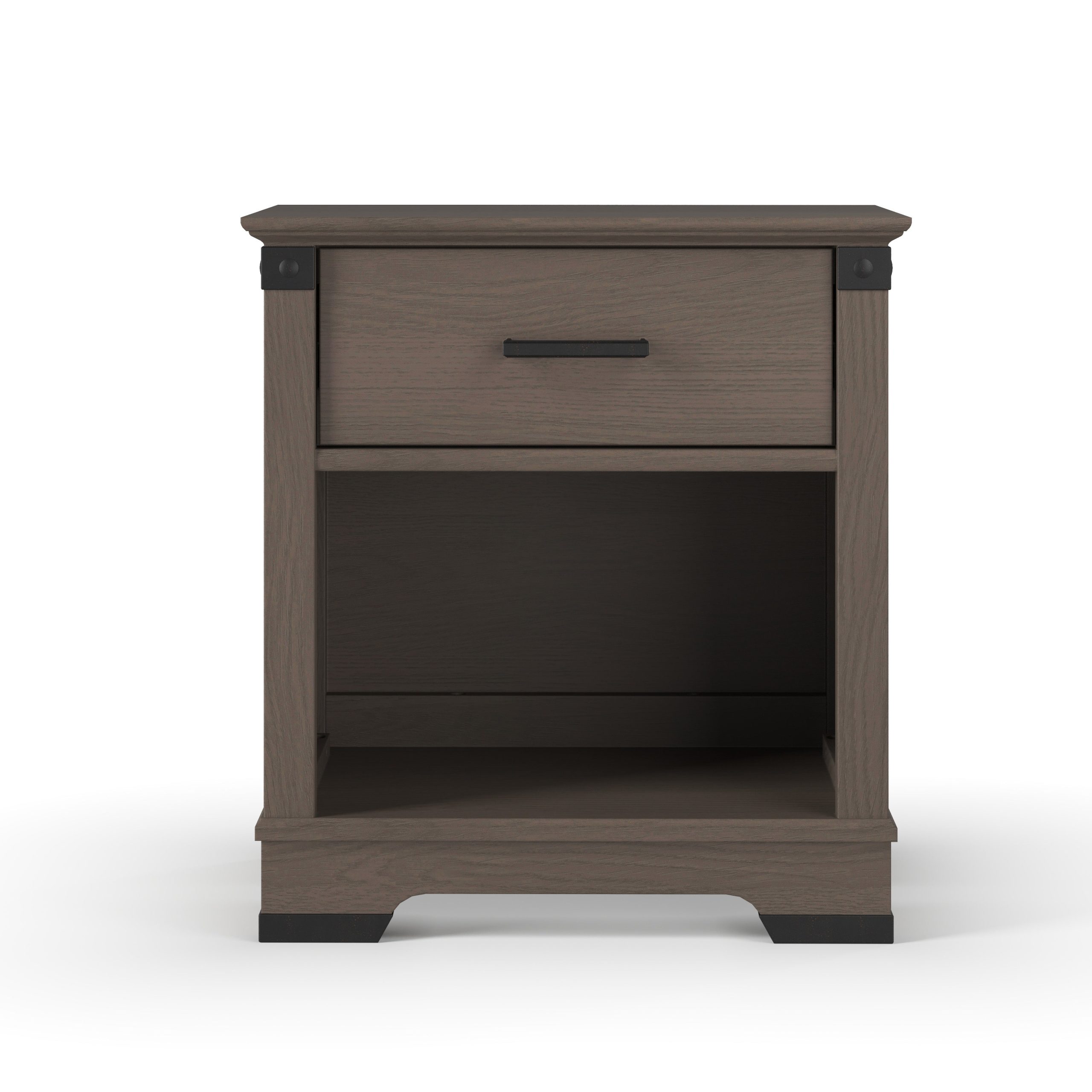 Redmond Nightstand. Dapper Gray - Image 9