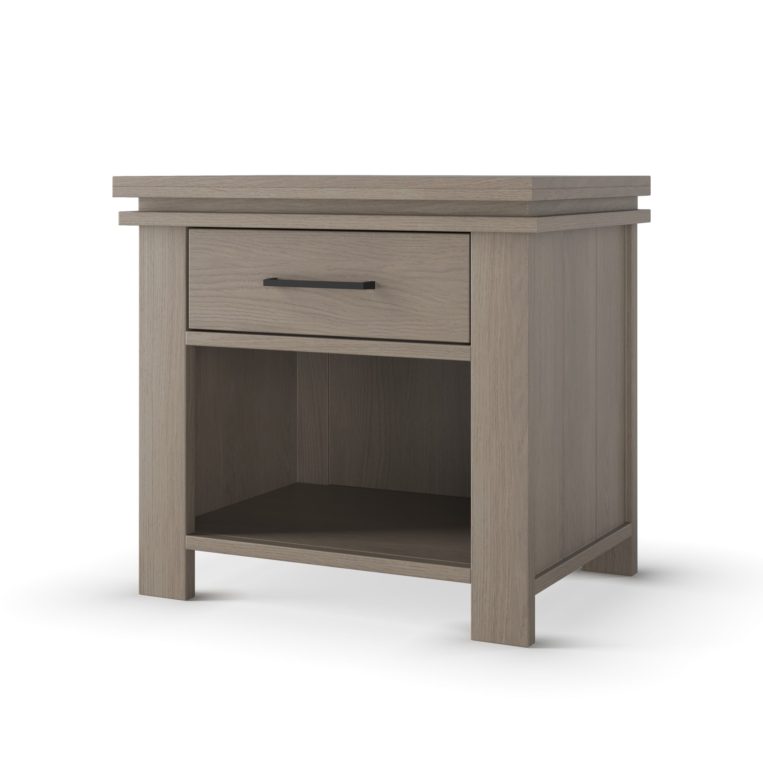 Denman Nightstand. Crescent Gray - Image 3