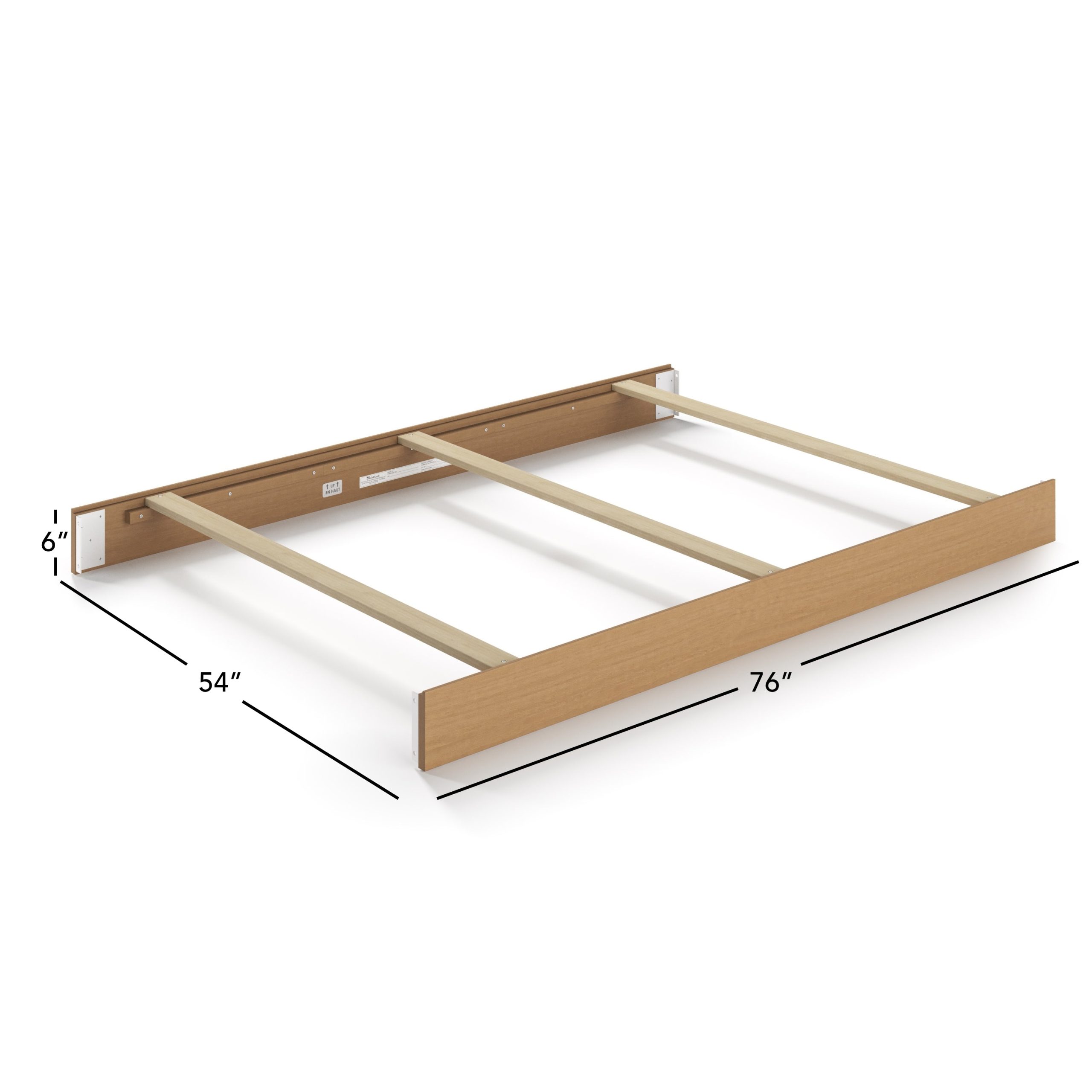 F06434 - Full-Size Bed Rails. Biscotti - Image 2