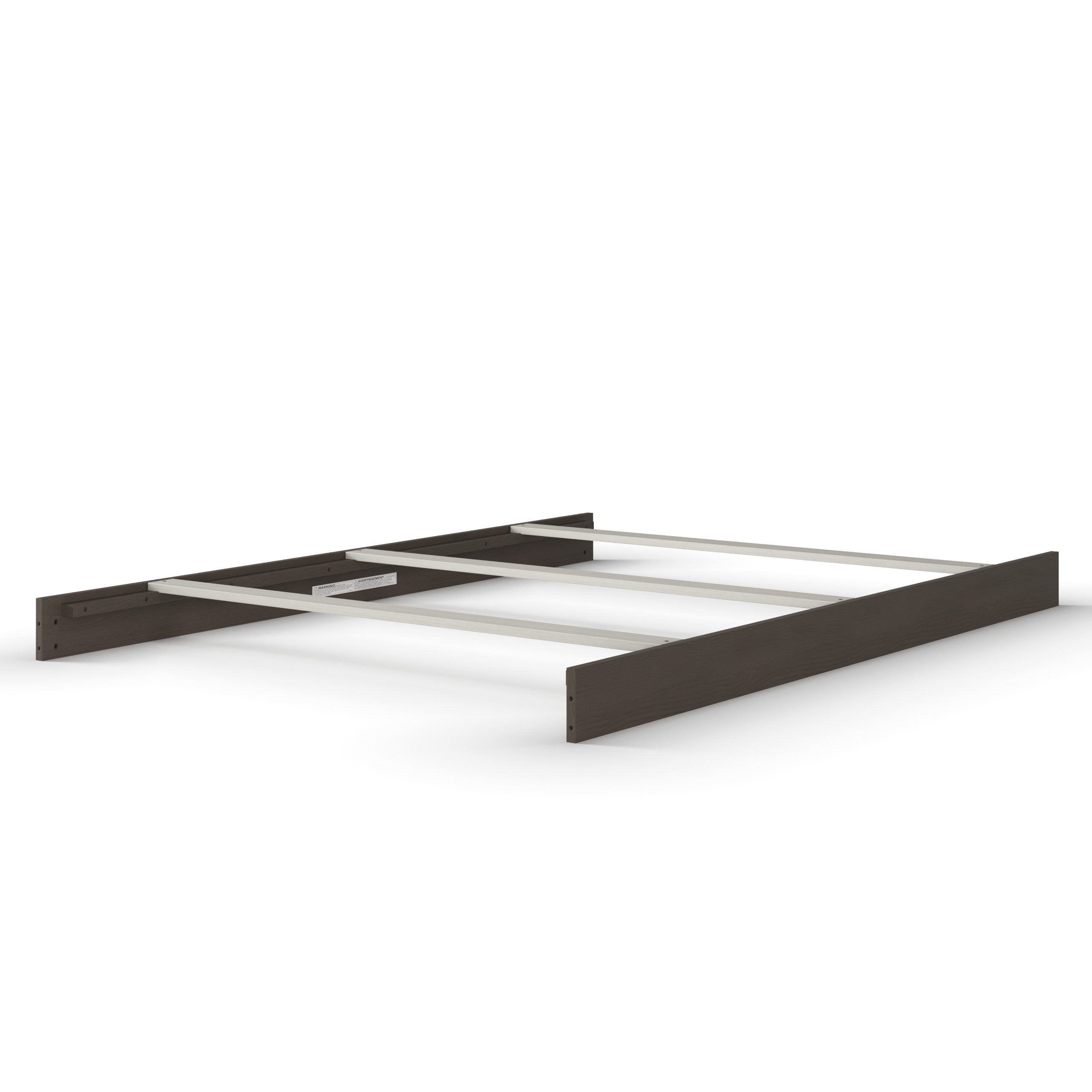 F06474 - Full-Size Bed Rails. Dapper Gray