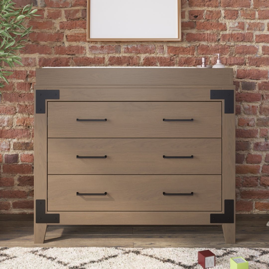 F01792 - Universal Changing Table Topper. Dusty Heather - Image 8