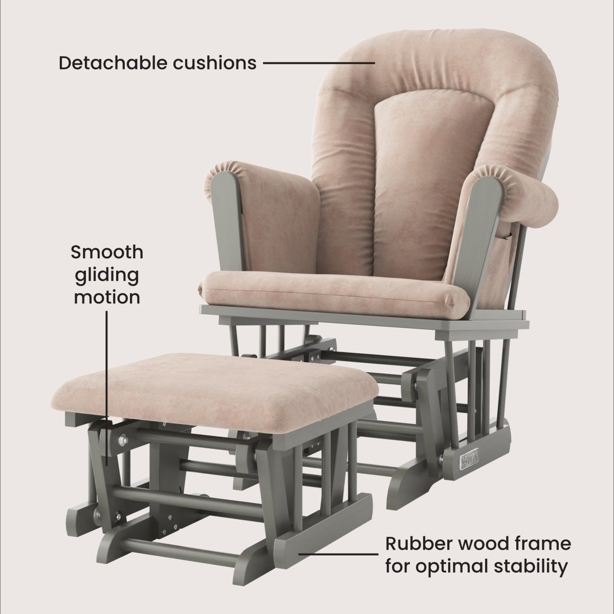 Tranquil Nursery Glider Cushion - Image 7
