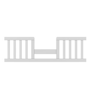F09514 - Toddler Guard Rail. Matte White