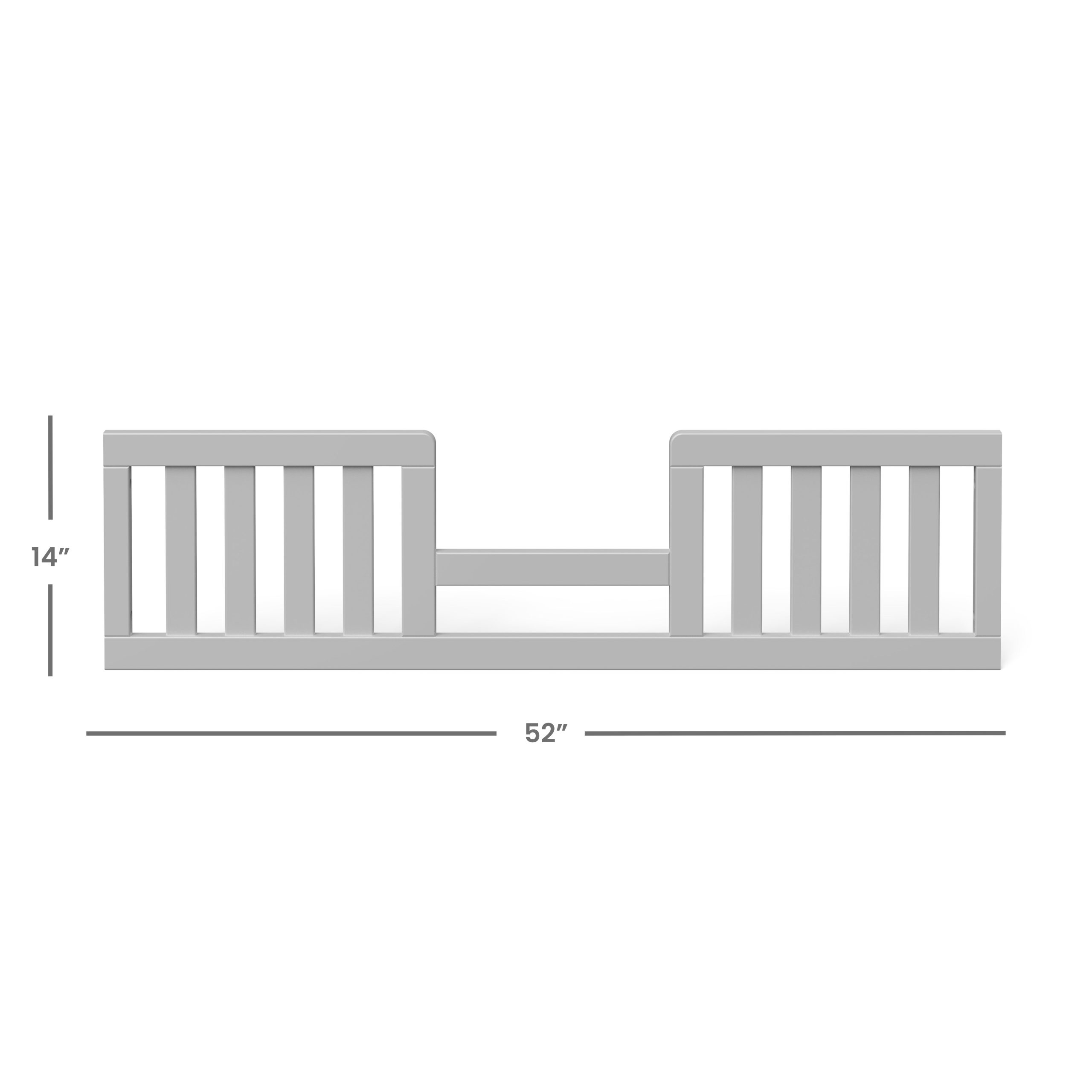 Toddler Guard Rail - Gentle Gray