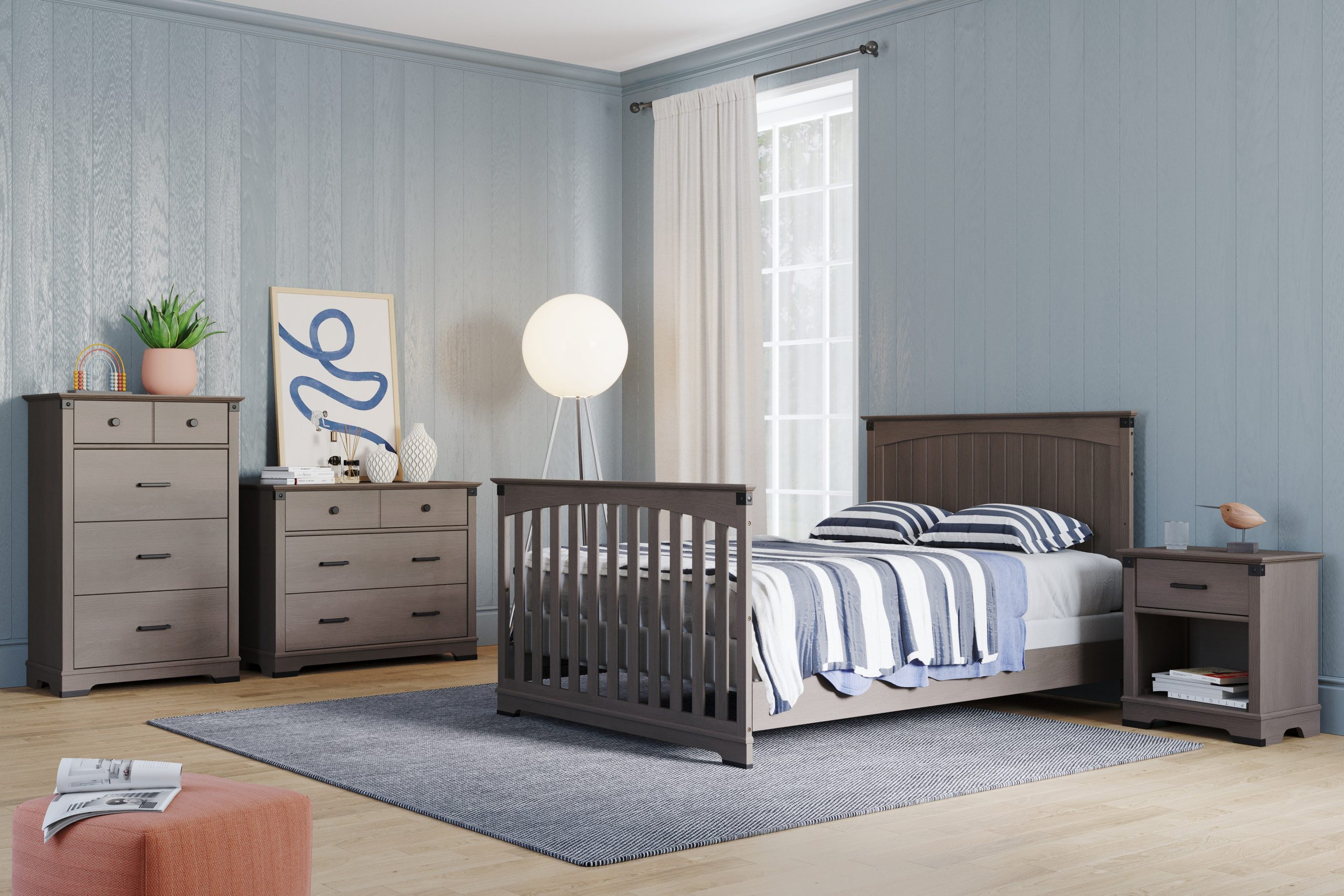 Redmond Nightstand. Dapper Gray - Image 12