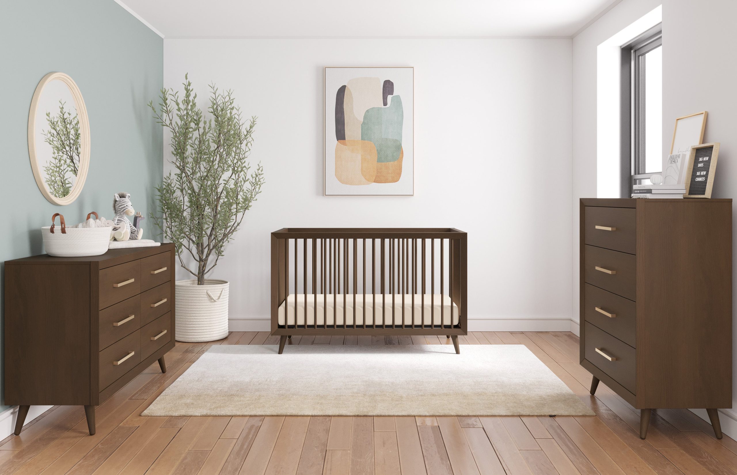 Cranbrook 4-in-1 Convertible Crib. Toasted Chestnut - Image 2