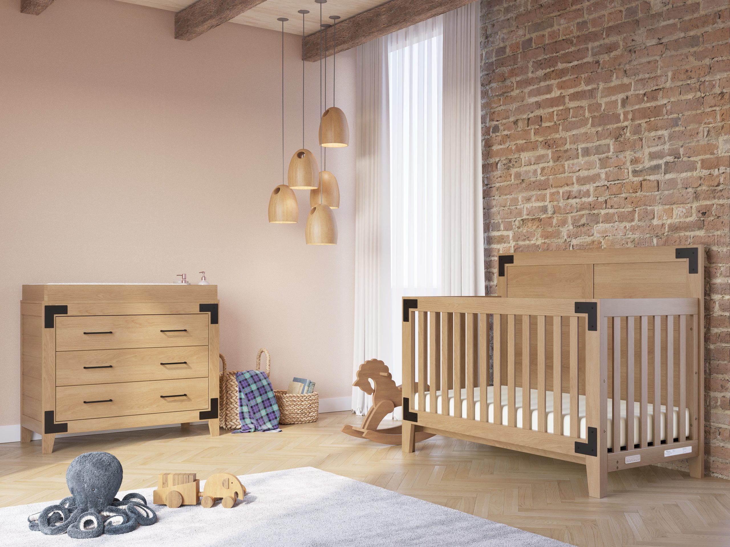 F01792 - Universal Changing Table Topper. Nutmeg - Image 10