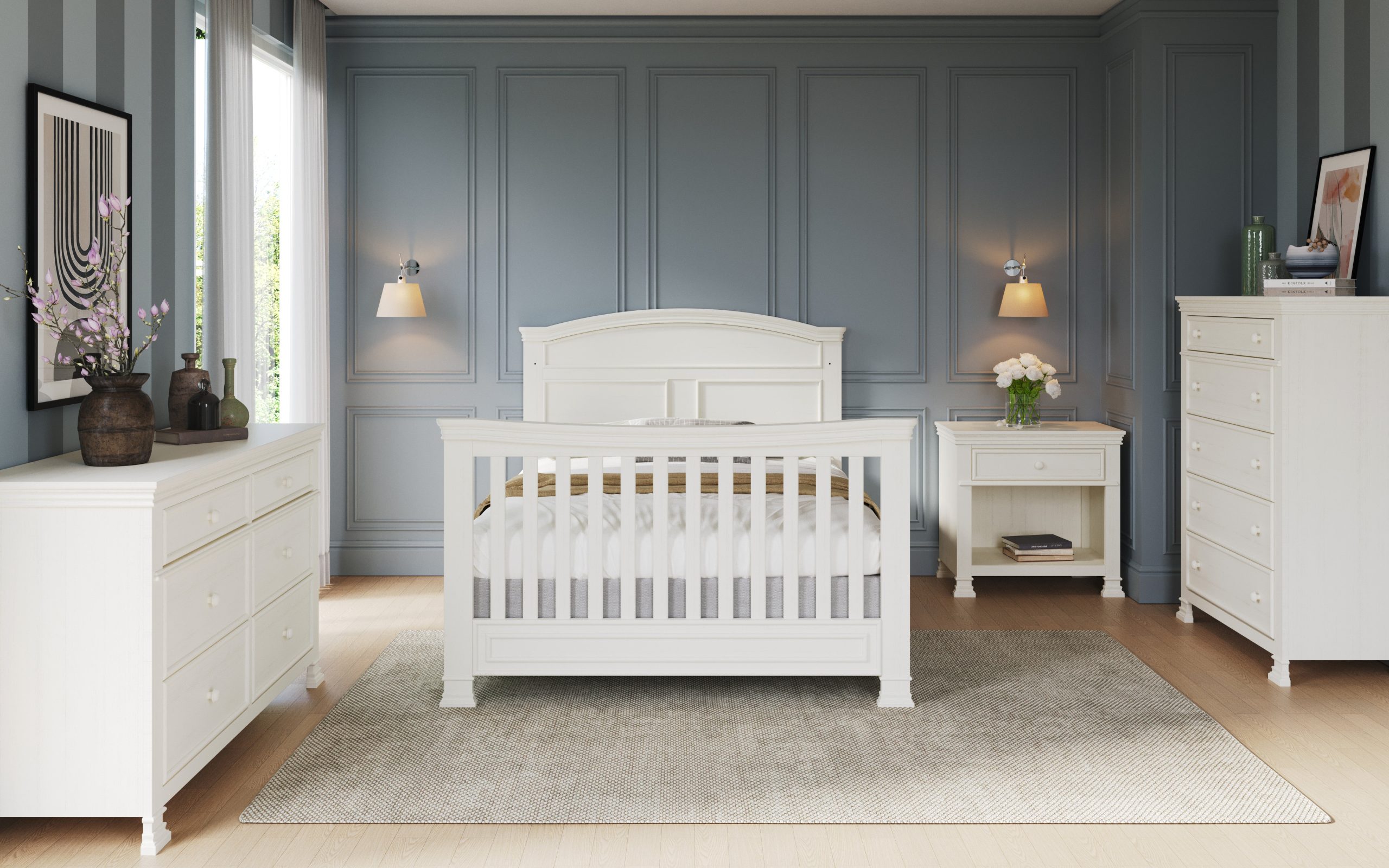 Westgate 4-in-1 Convertible Crib. Vintage Linen - Image 15