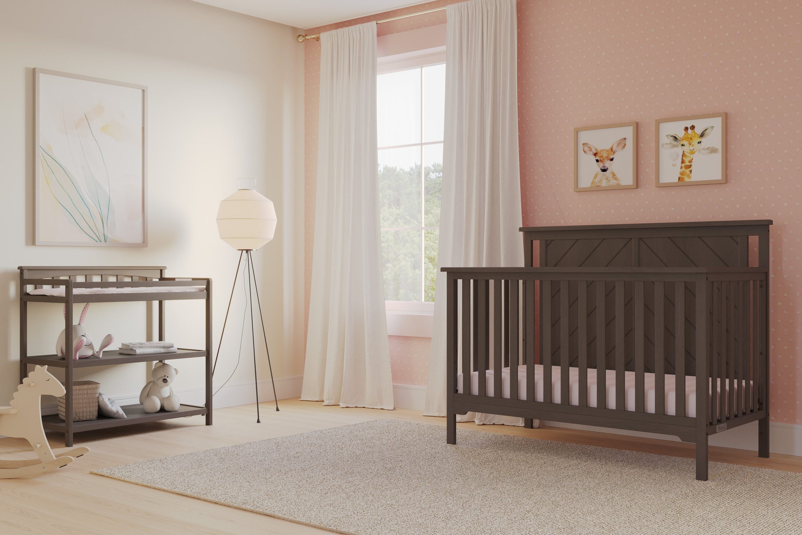 Flat Top Baby Changing Table. Dapper Gray - Image 16