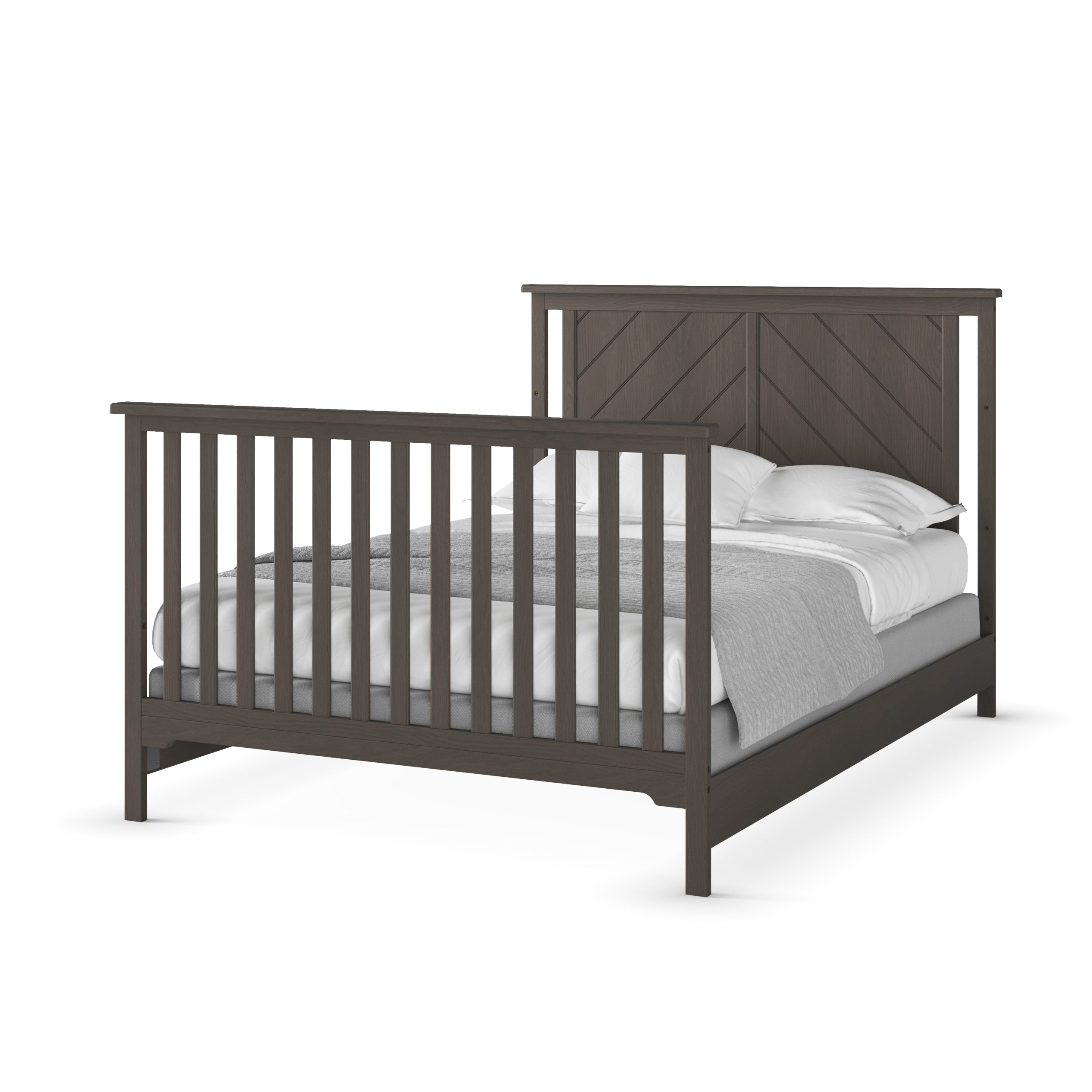 F06401 - Full-Size Bed Rails. Matte White - Image 20