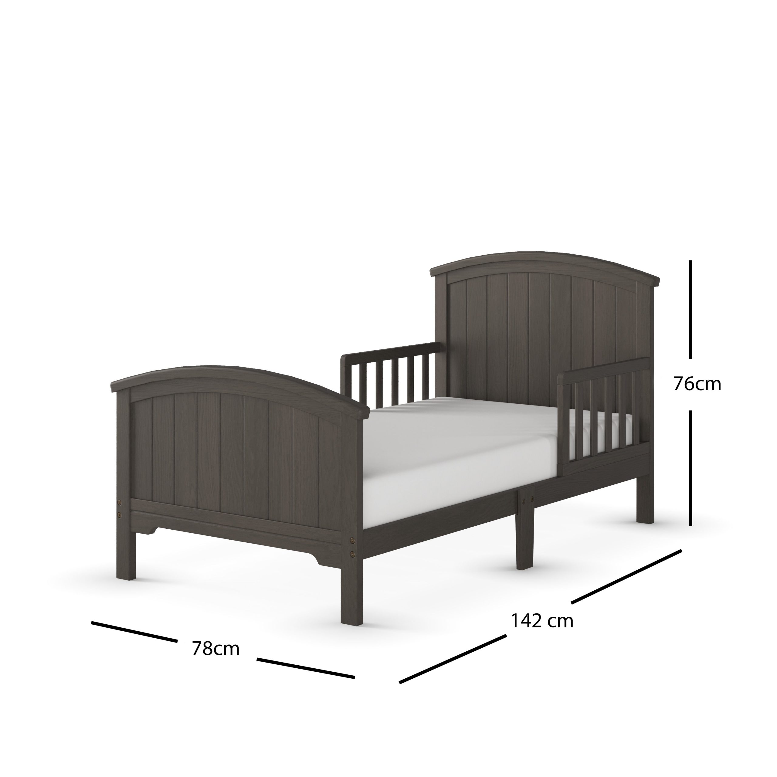 Hampton Toddler Bed. Dapper Gray - Image 7