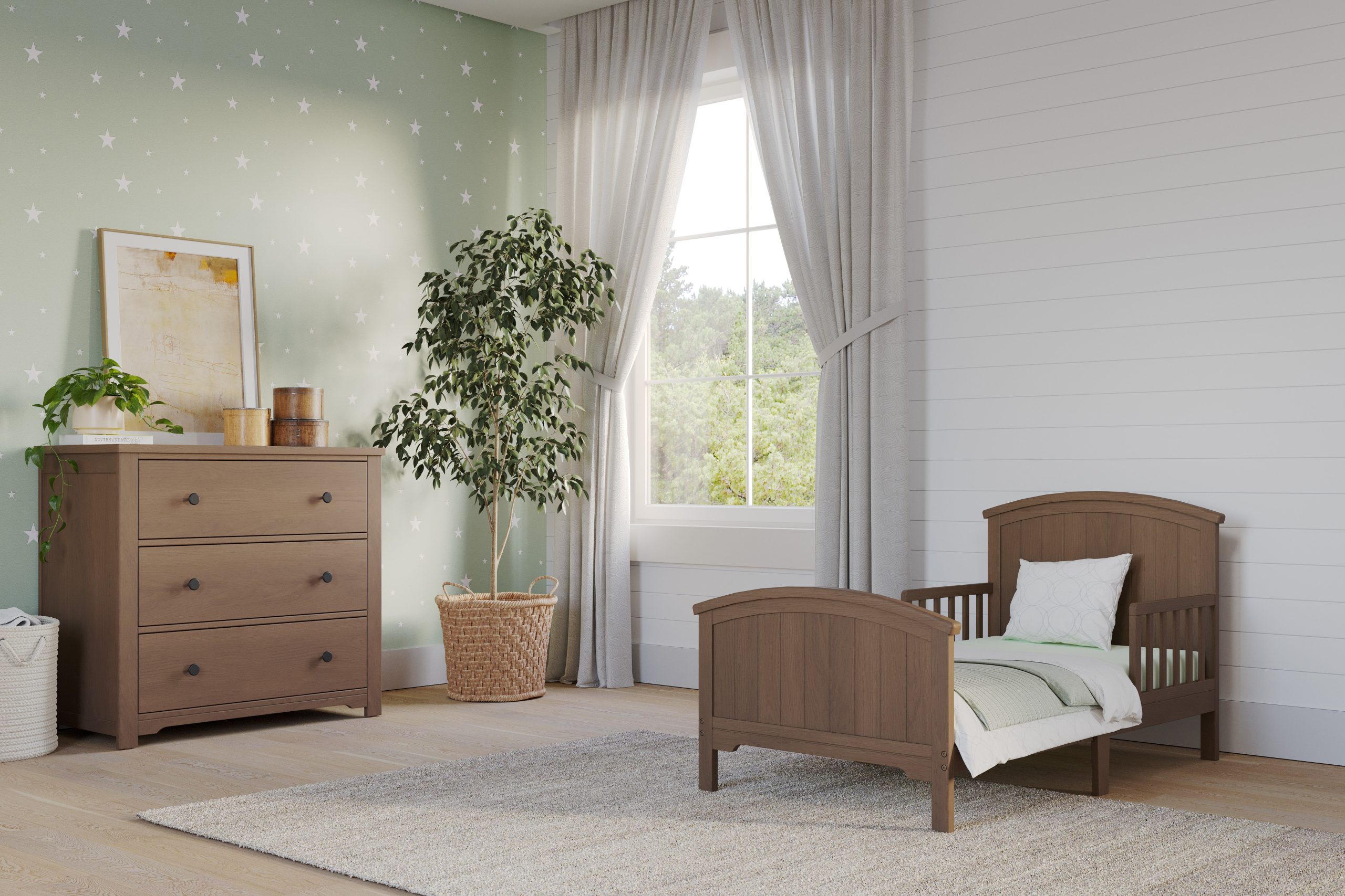 Hampton Toddler Bed. Dusty Heather - Image 20