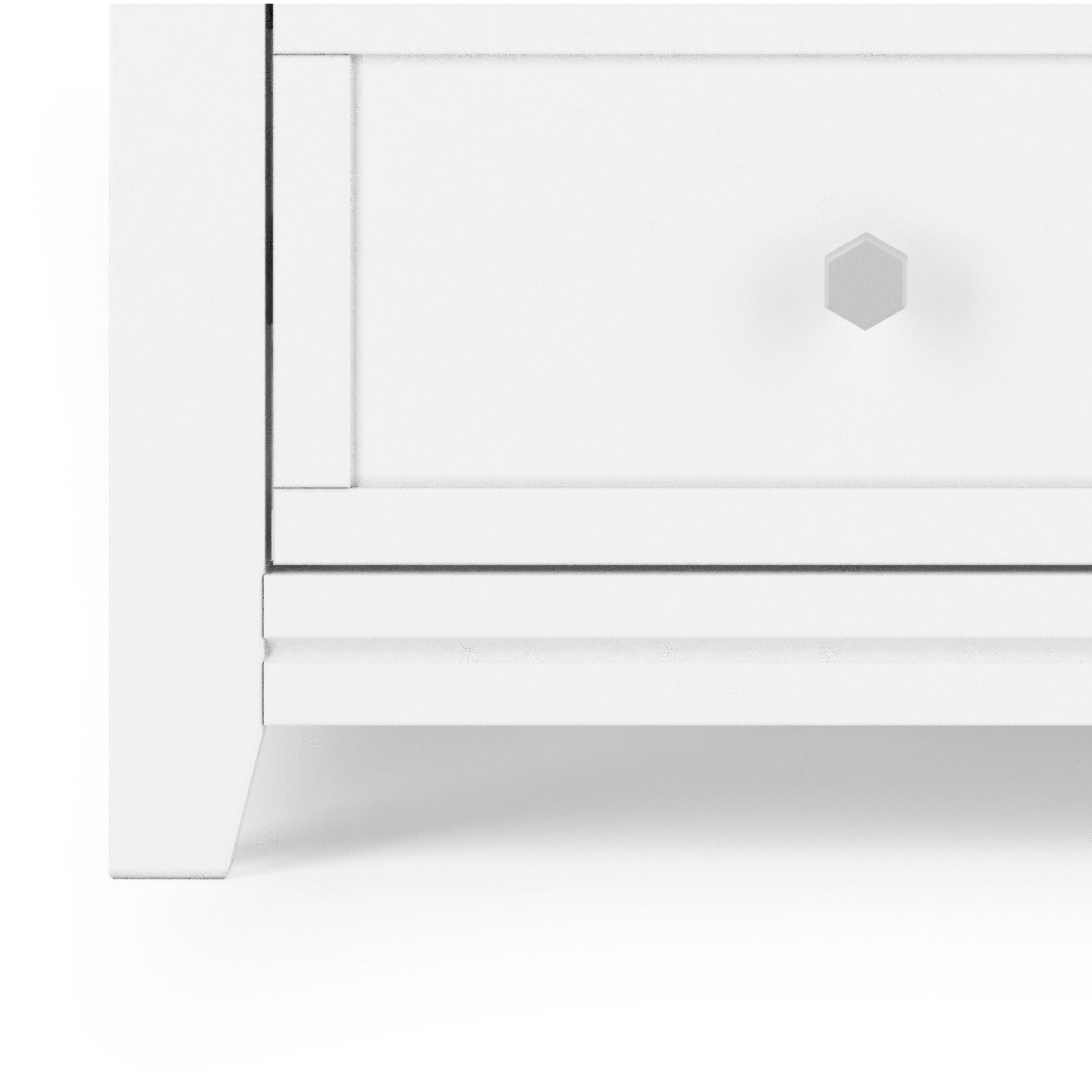 Atwood 4-Drawer Chest. Matte White - Image 4