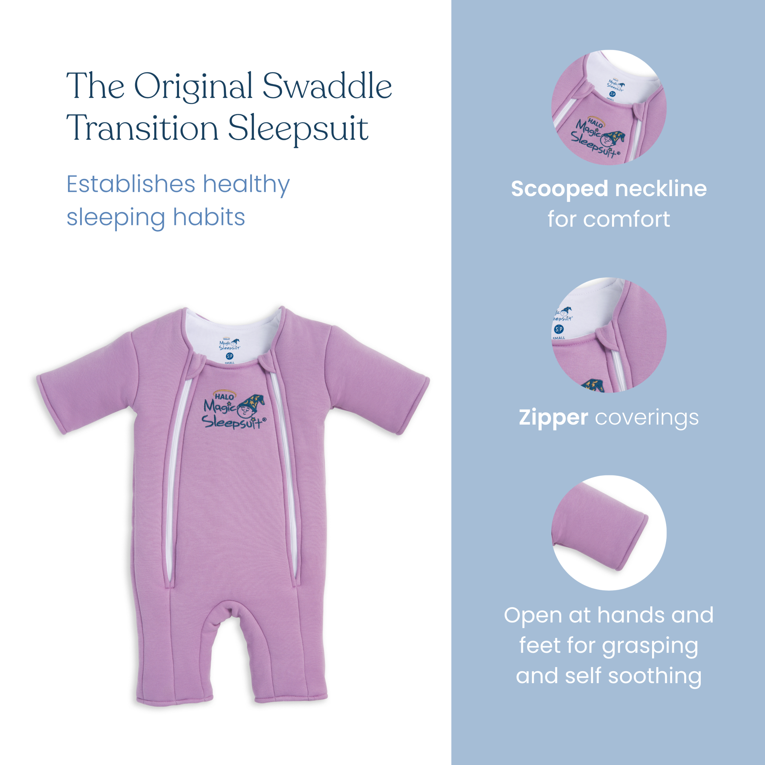 Baby Merlin's Magic Sleepsuit® 100% Cotton - Image 4