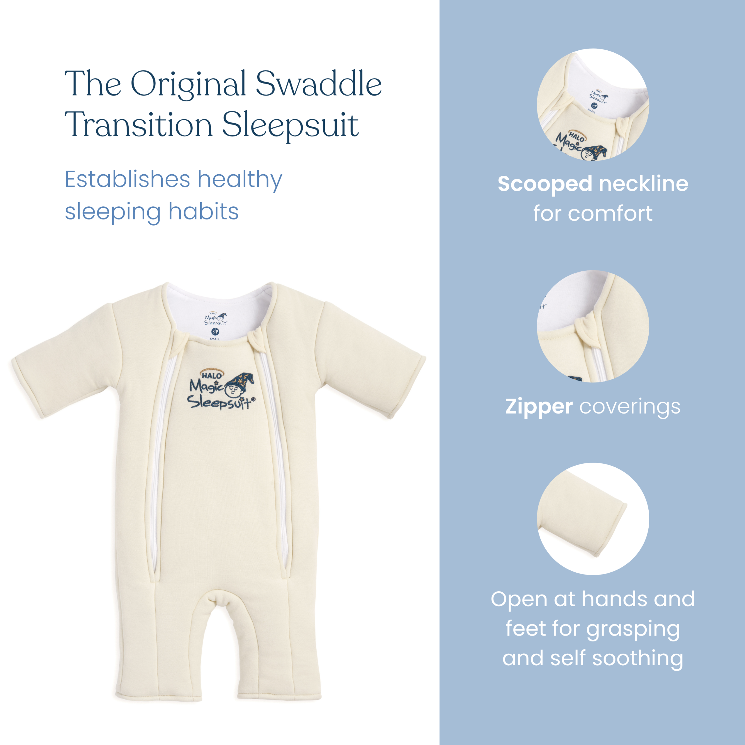 Baby Merlin's Magic SleepsuitĀ® 100% Cotton - Image 3