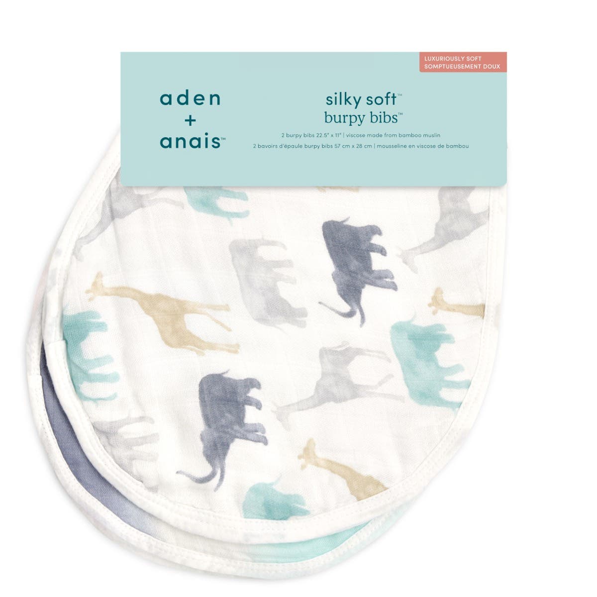 boutique silky soft burpy bib 2 pack - Image 4