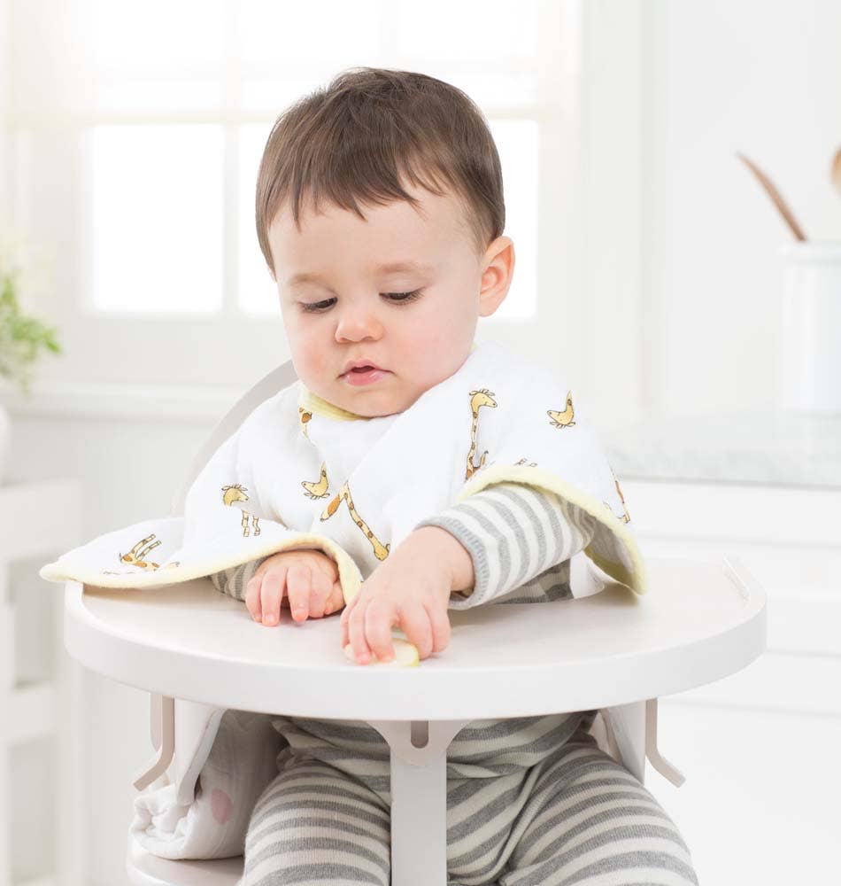 boutique 100% cotton muslin burpy bibs 2 pack - Image 2