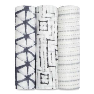 boutique silky soft swaddle blanket 3 pack