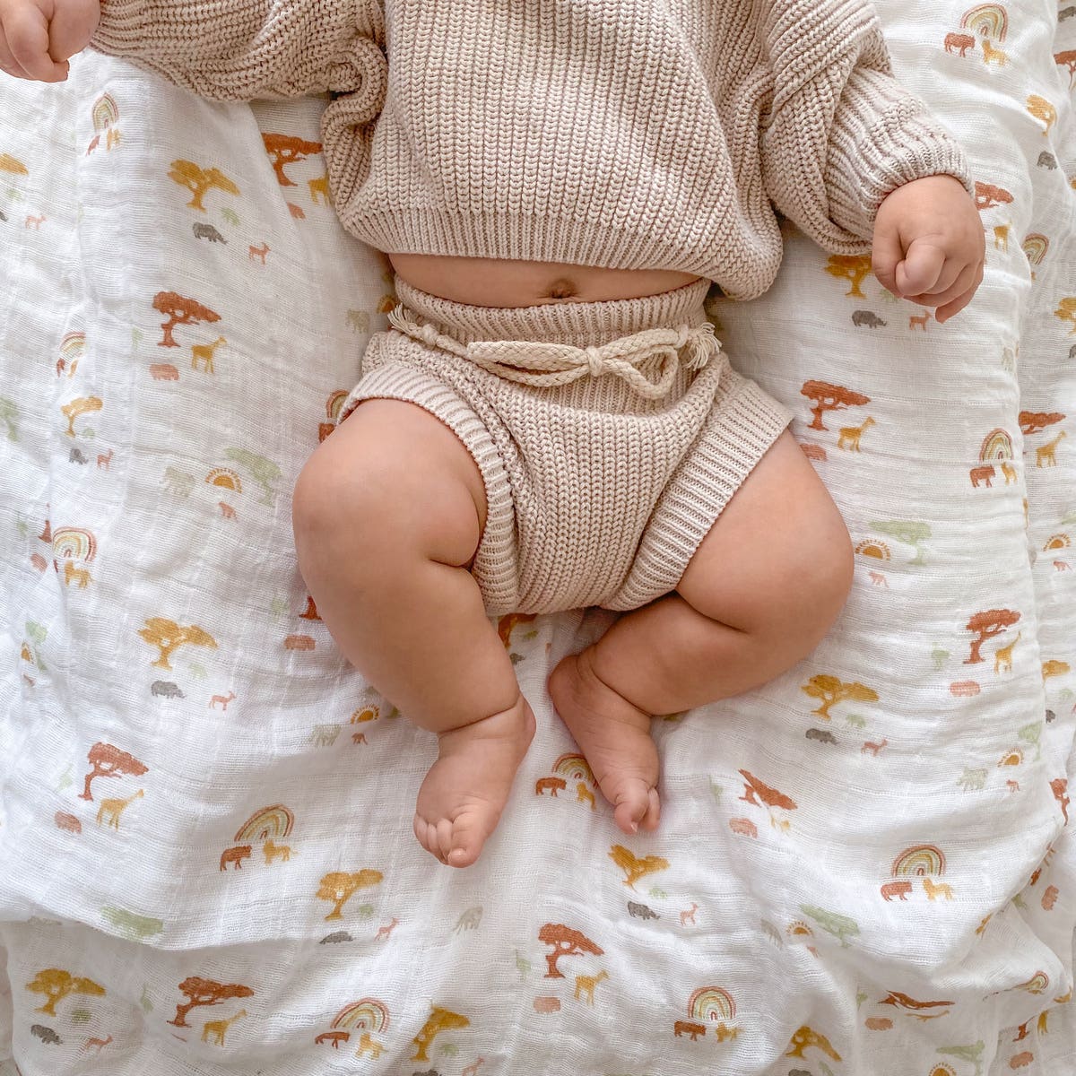 boutique 100% cotton muslin swaddle blanket 2 pack - Image 3
