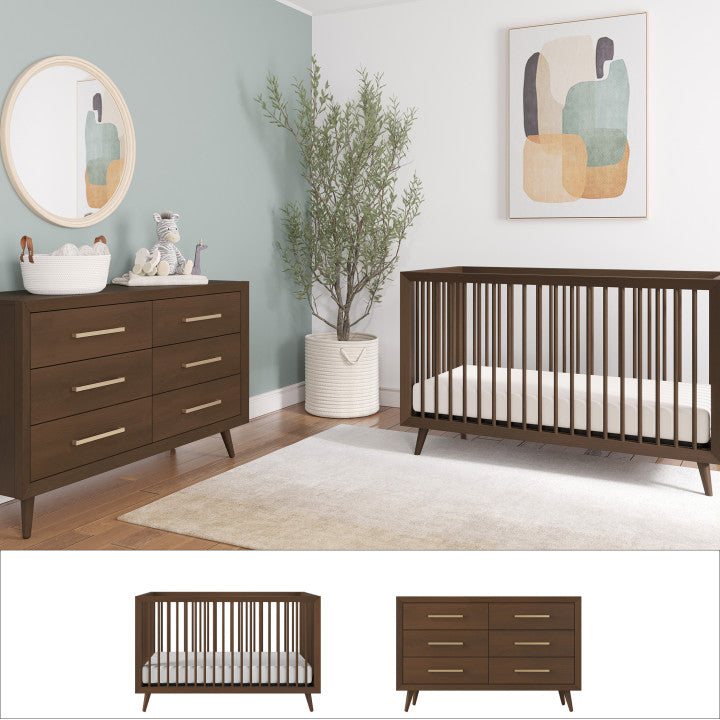 Cranbrook 2 Piece Nursery Set with Crib and Dresser