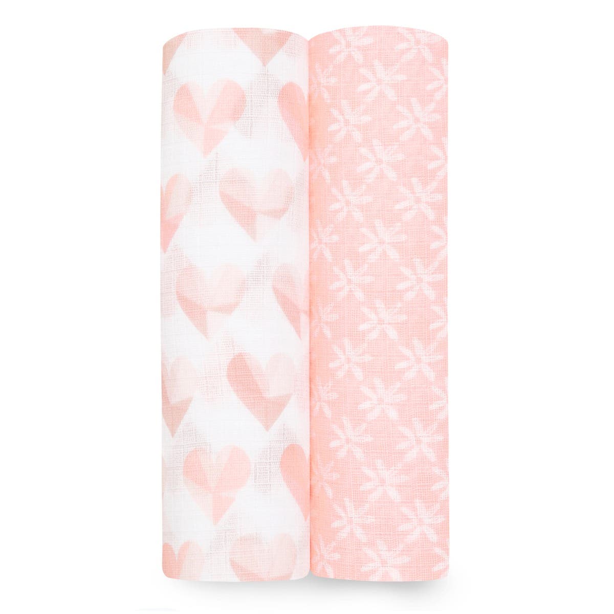 essentials cotton muslin swaddle blanket 2 pack