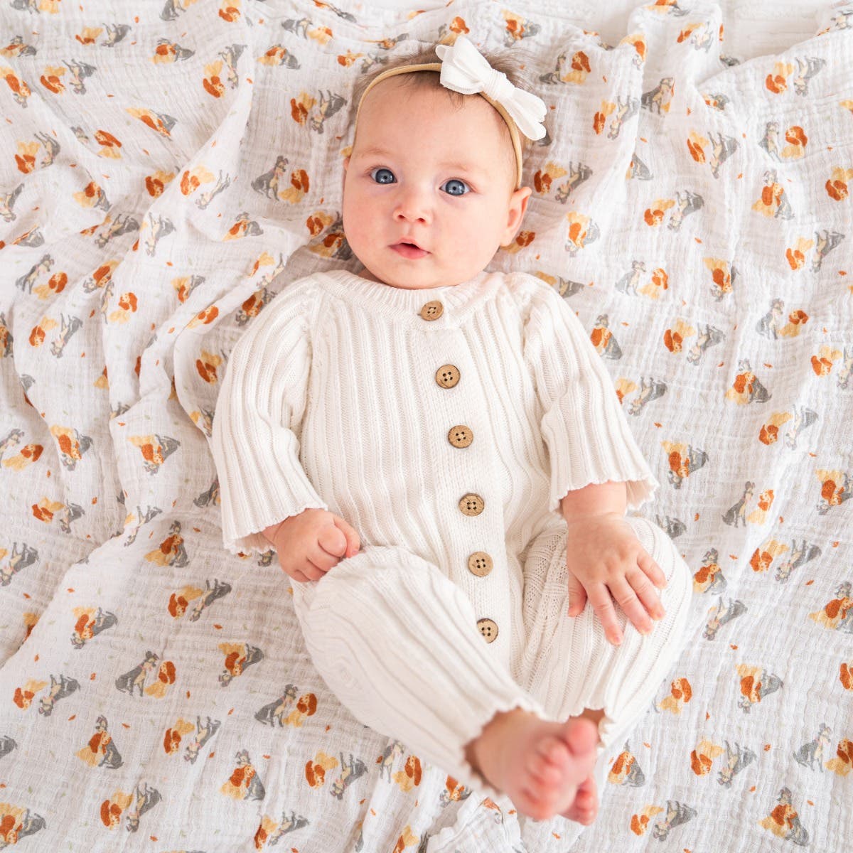 Disney™ essentials cotton muslin swaddle blanket 4 pack - Image 2