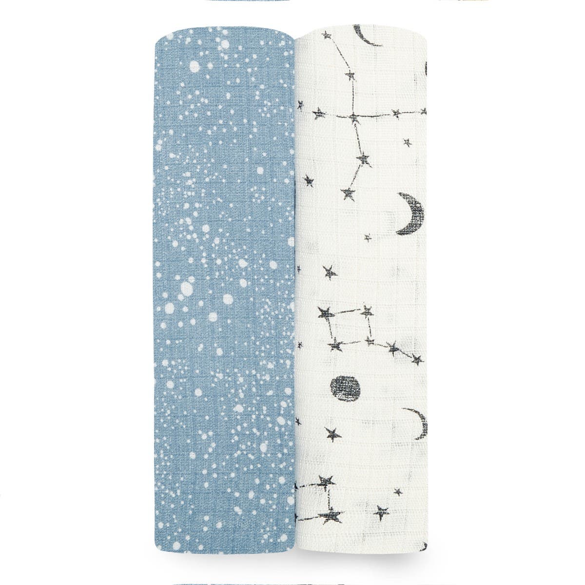 essentials silky soft swaddle blanket 2 pack